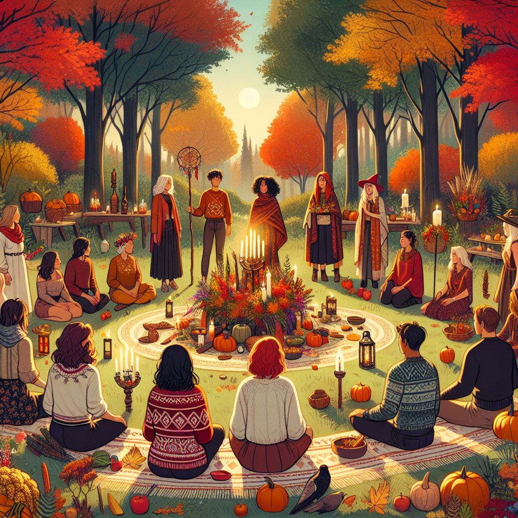 🤝 🍂 Rituale per Mabon – Celebra l’Equilibrio e l’Abbondanza! 🍂 🤝 🍂 Mabon – Autumn Equinox Ritual: Celebrate Balance and Abundance! 🍂